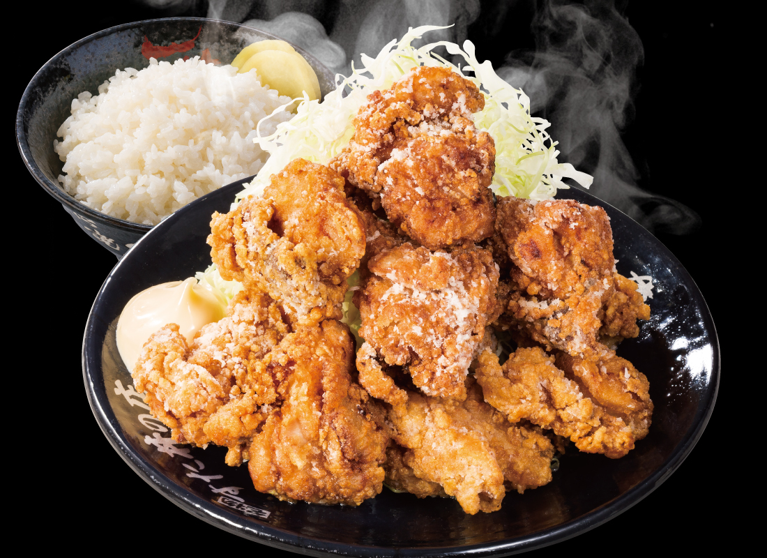 弁当鬼盛りすたみな唐揚げ定食｜「ごちめし」飲食店のメニューをお食事